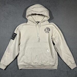 Legends Pullover Hoodie Beige Jacket Men's Medium SoFi Stadium Graphic #2116